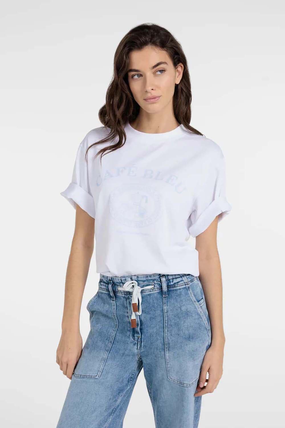 Yaya T-shirt Hemelsblauw