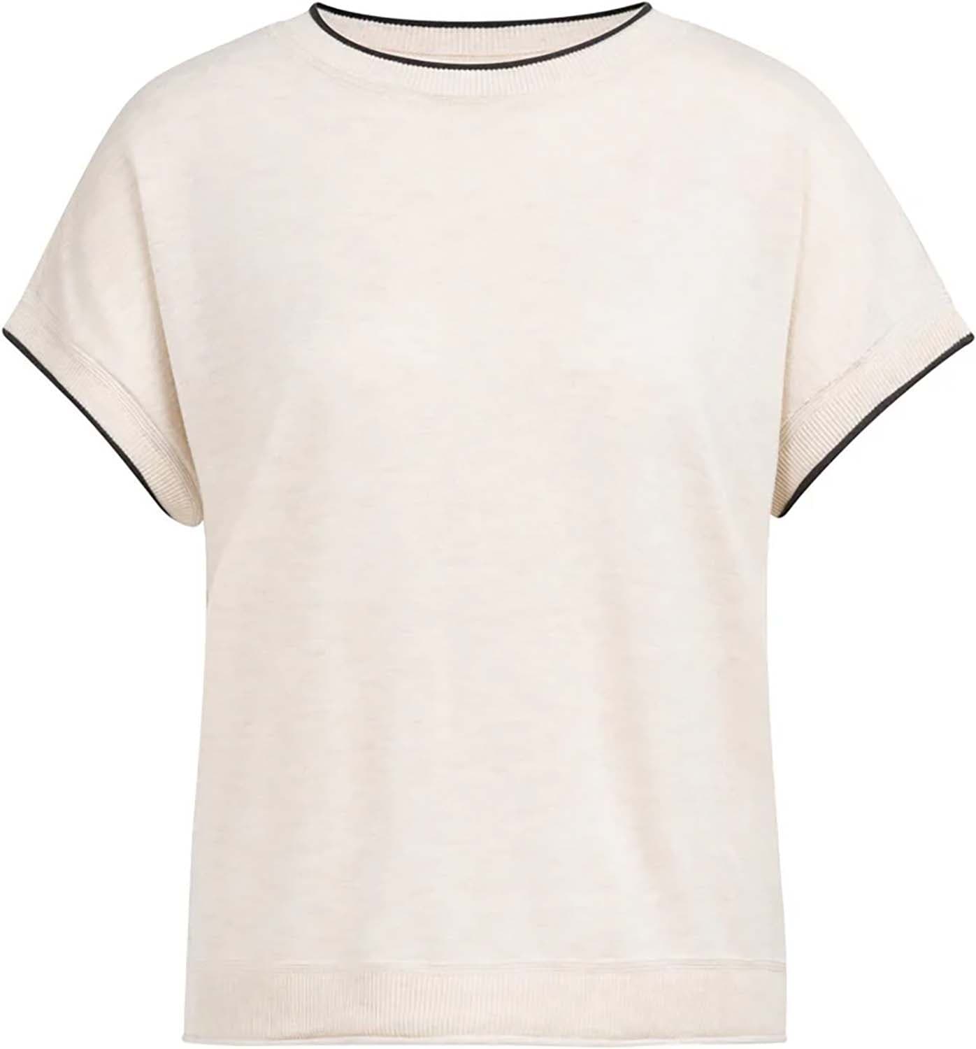 Yaya Top Knitted Crème