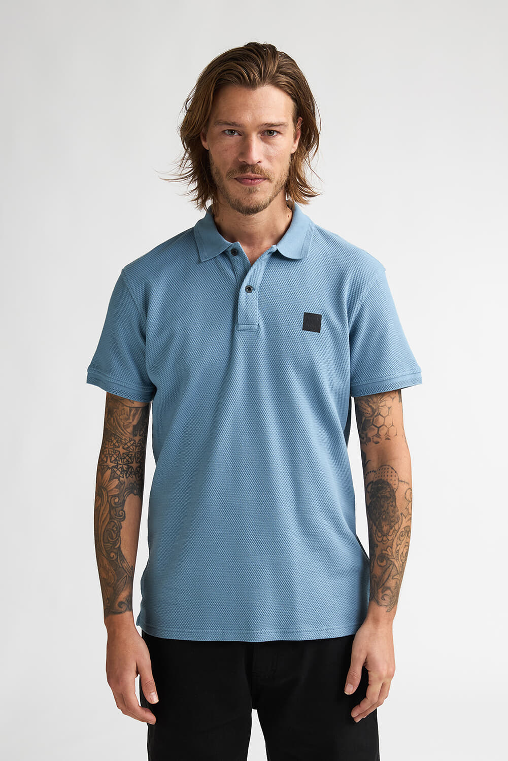 Petrol Polo Blauw