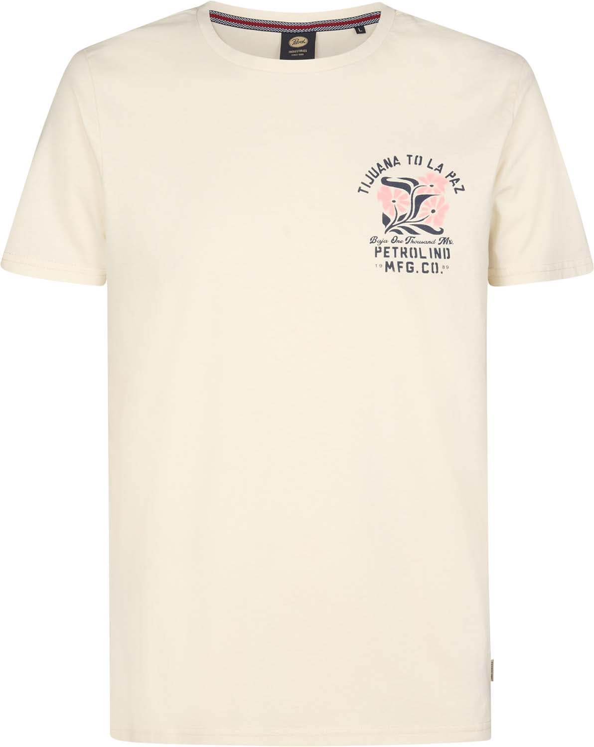 Petrol T-Shirt  Beige