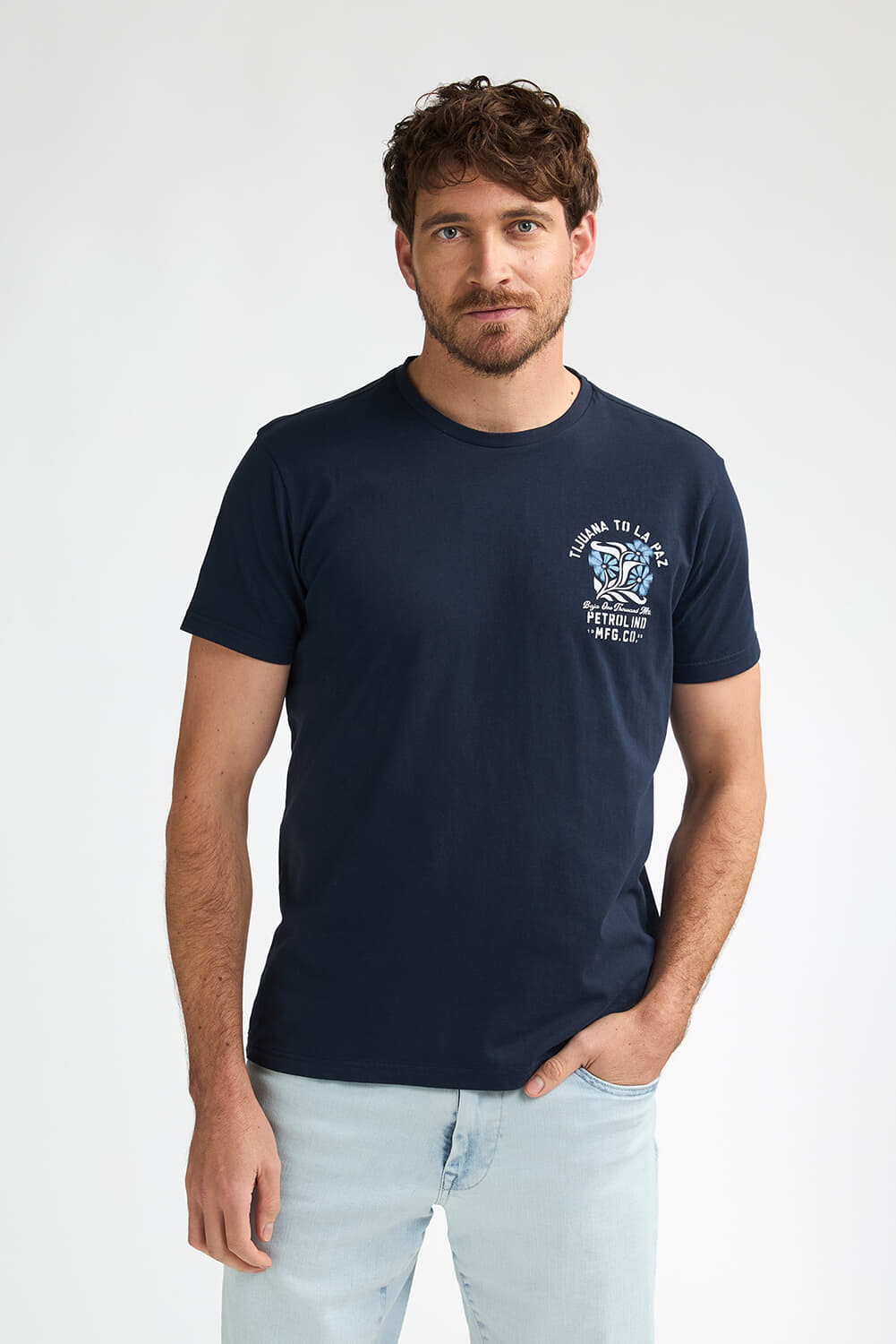 Petrol T-Shirt  Navy