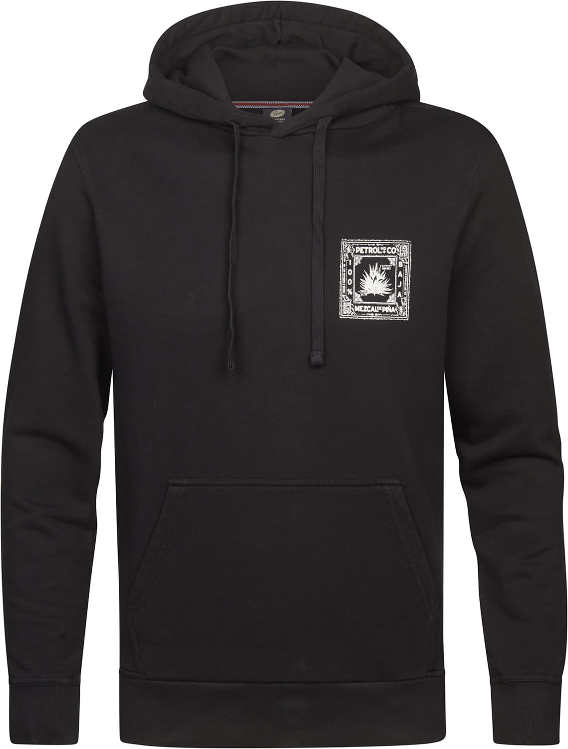Petrol Hoodie Zwart