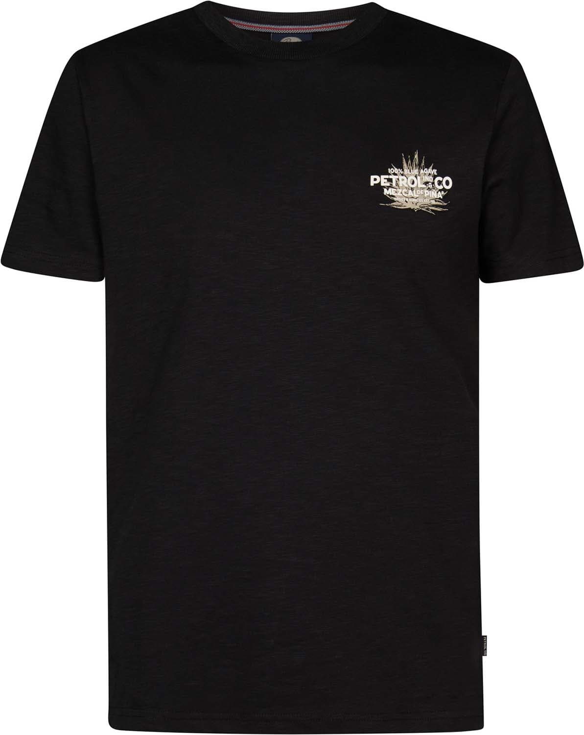 Petrol T-Shirt Zwart