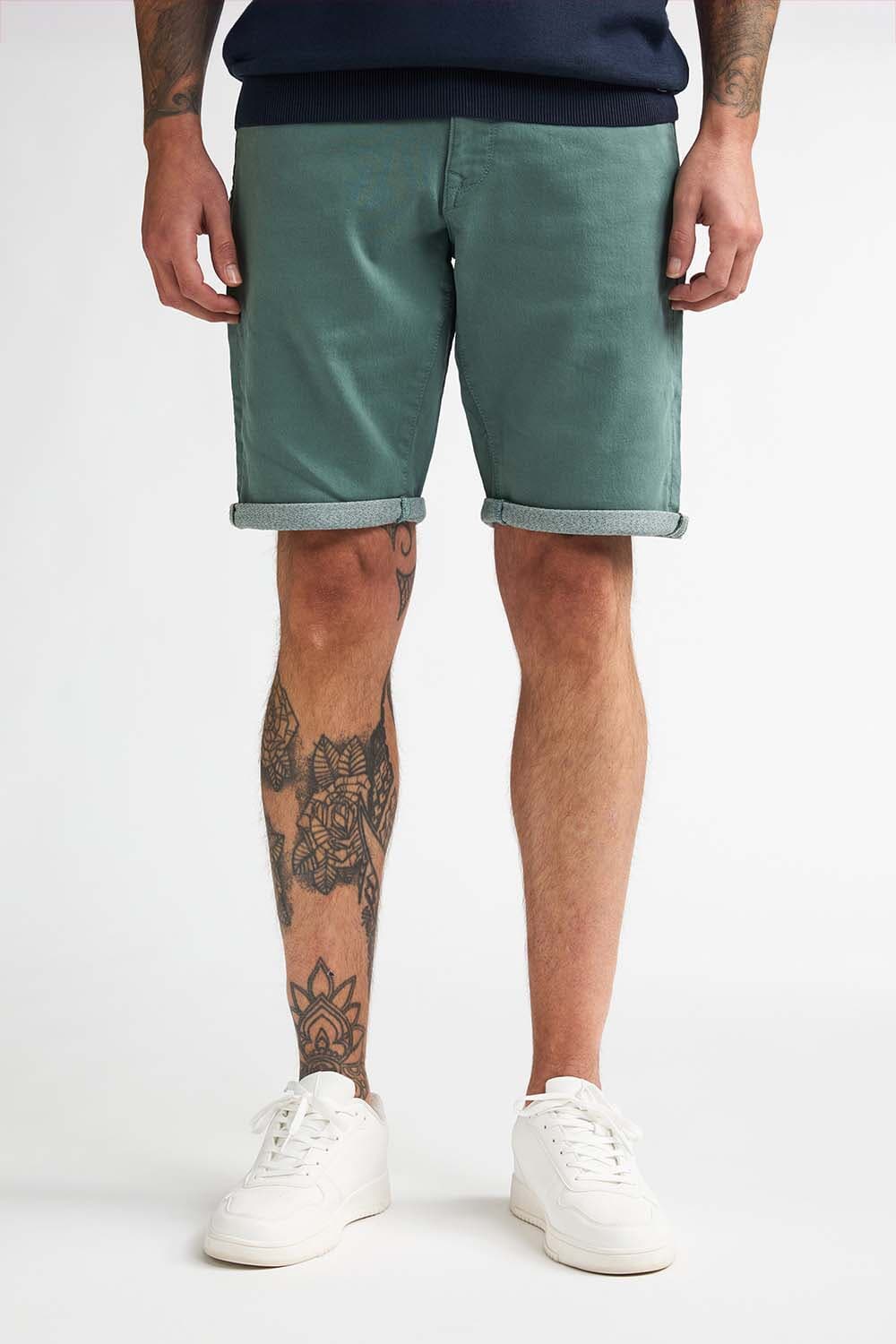 Petrol Short Ros  Groen