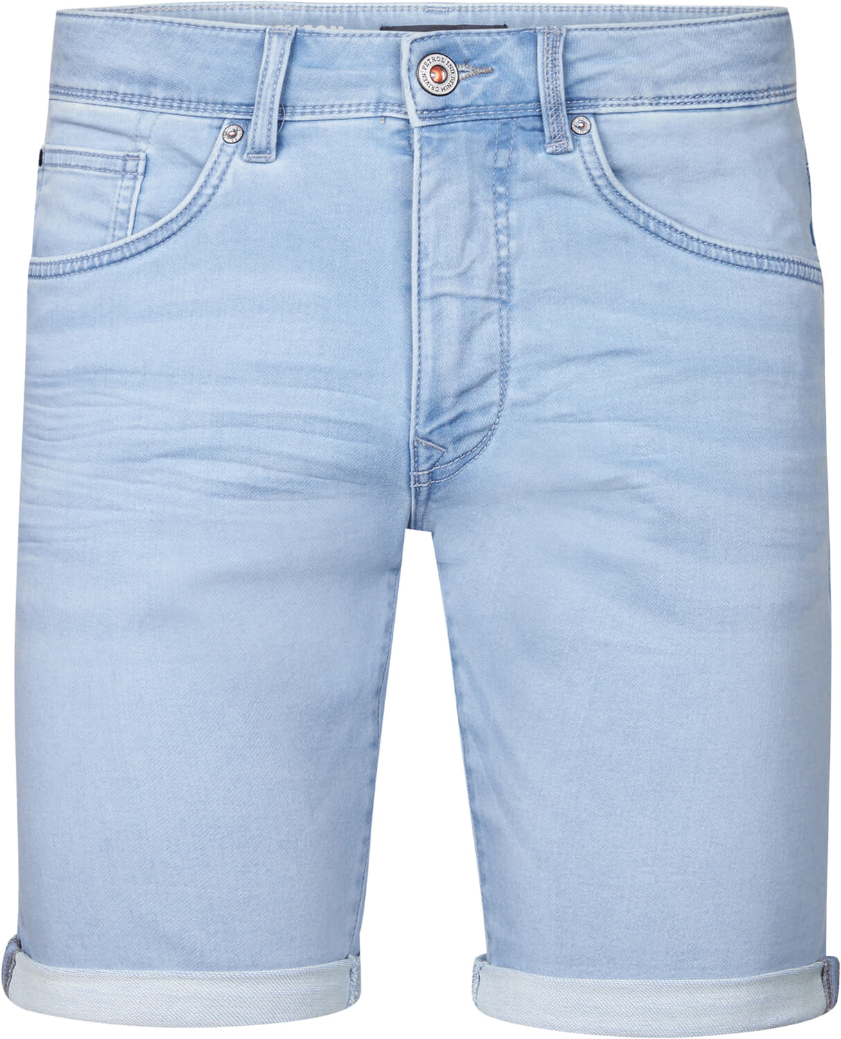 Petrol Short Denim Jeans Light