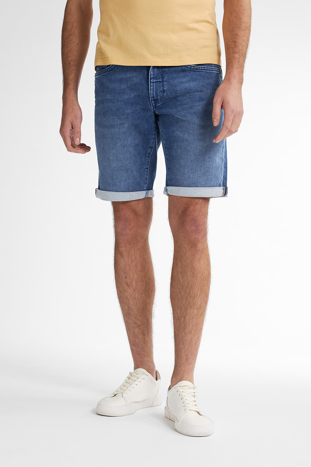 Petrol Short Denim Jeans