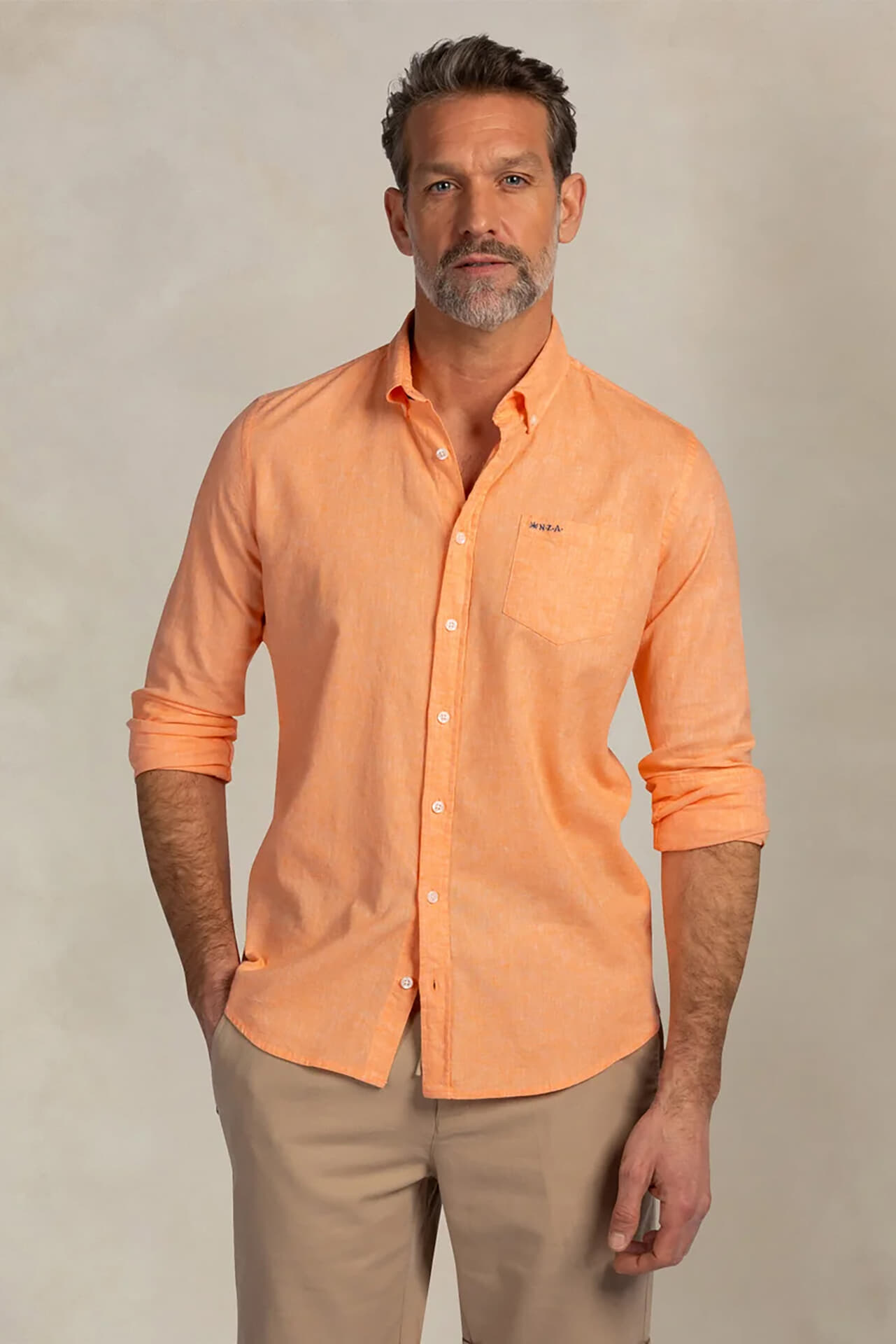 NZA Overhemd Oranje