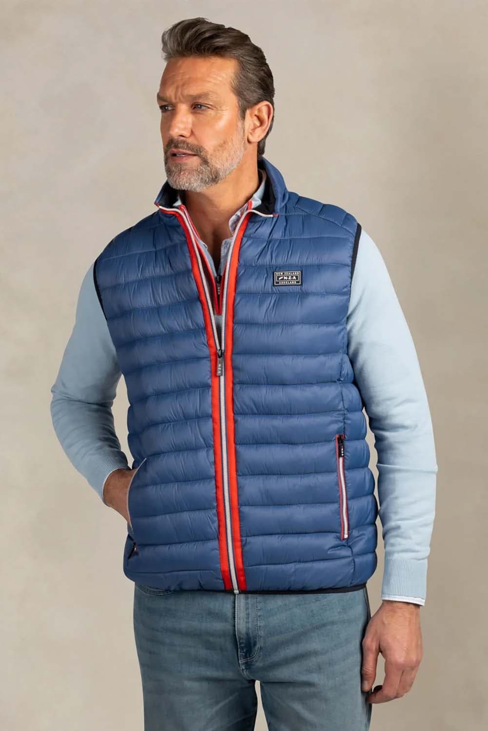 NZA Gewatteerde Bodywarmer Navy
