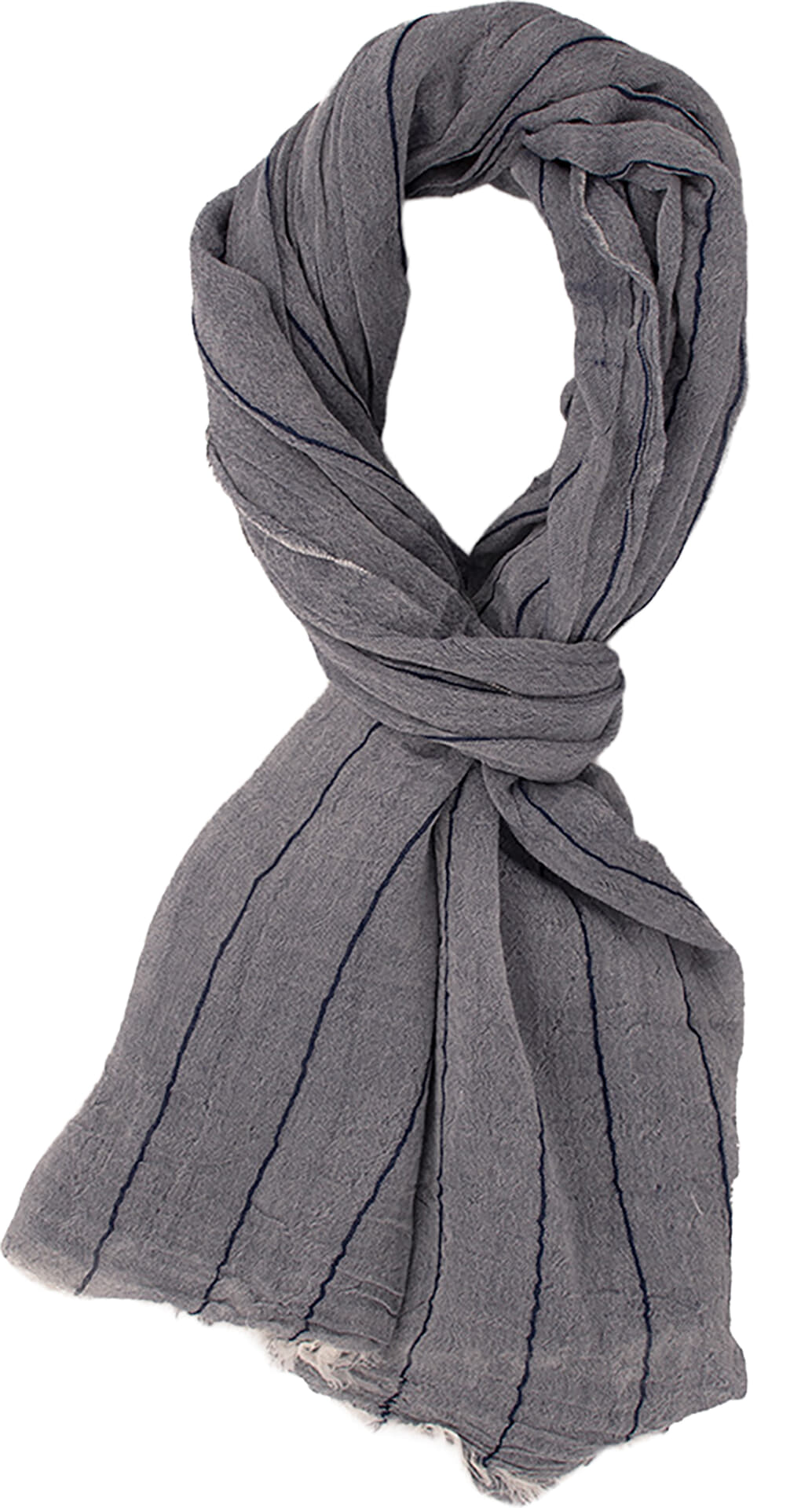 Tresanti Sjaal Gervasio Pinstripe Navy