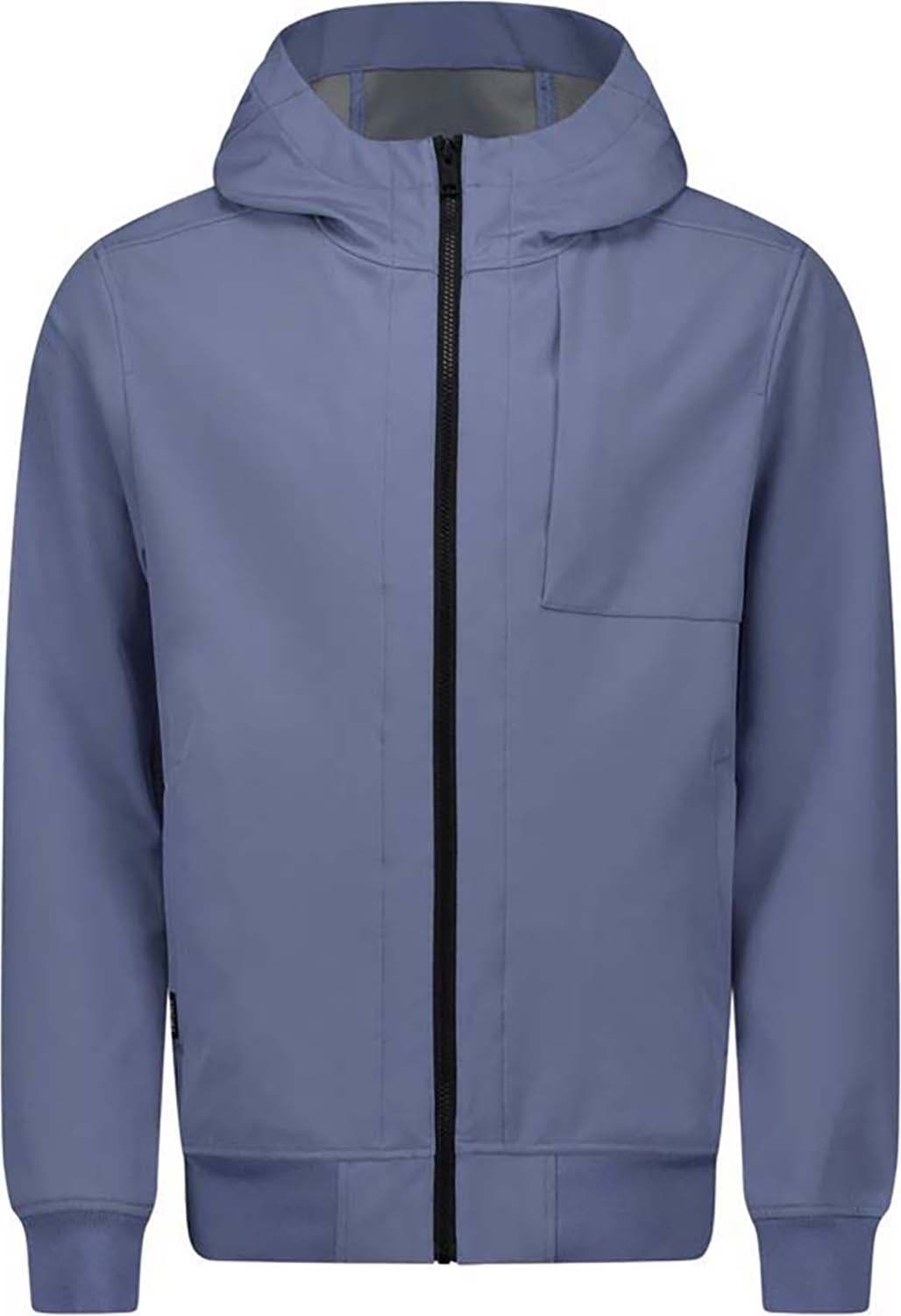 Airforce softshell jas chestpocket Blauw