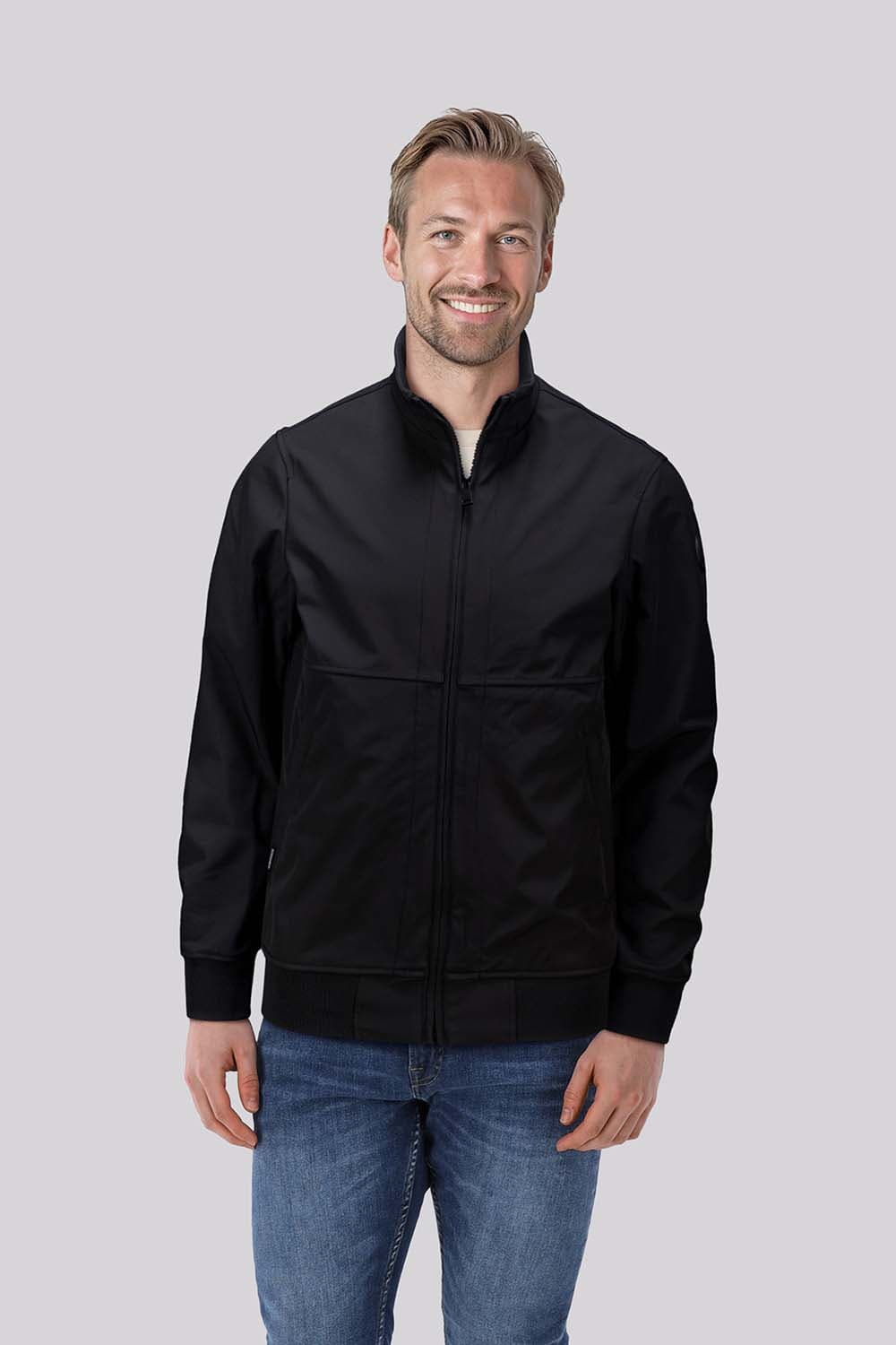 Airforce Softshell jas Zwart