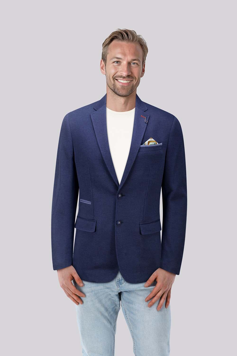 A Fish Named Fred Blazer Pique Navy