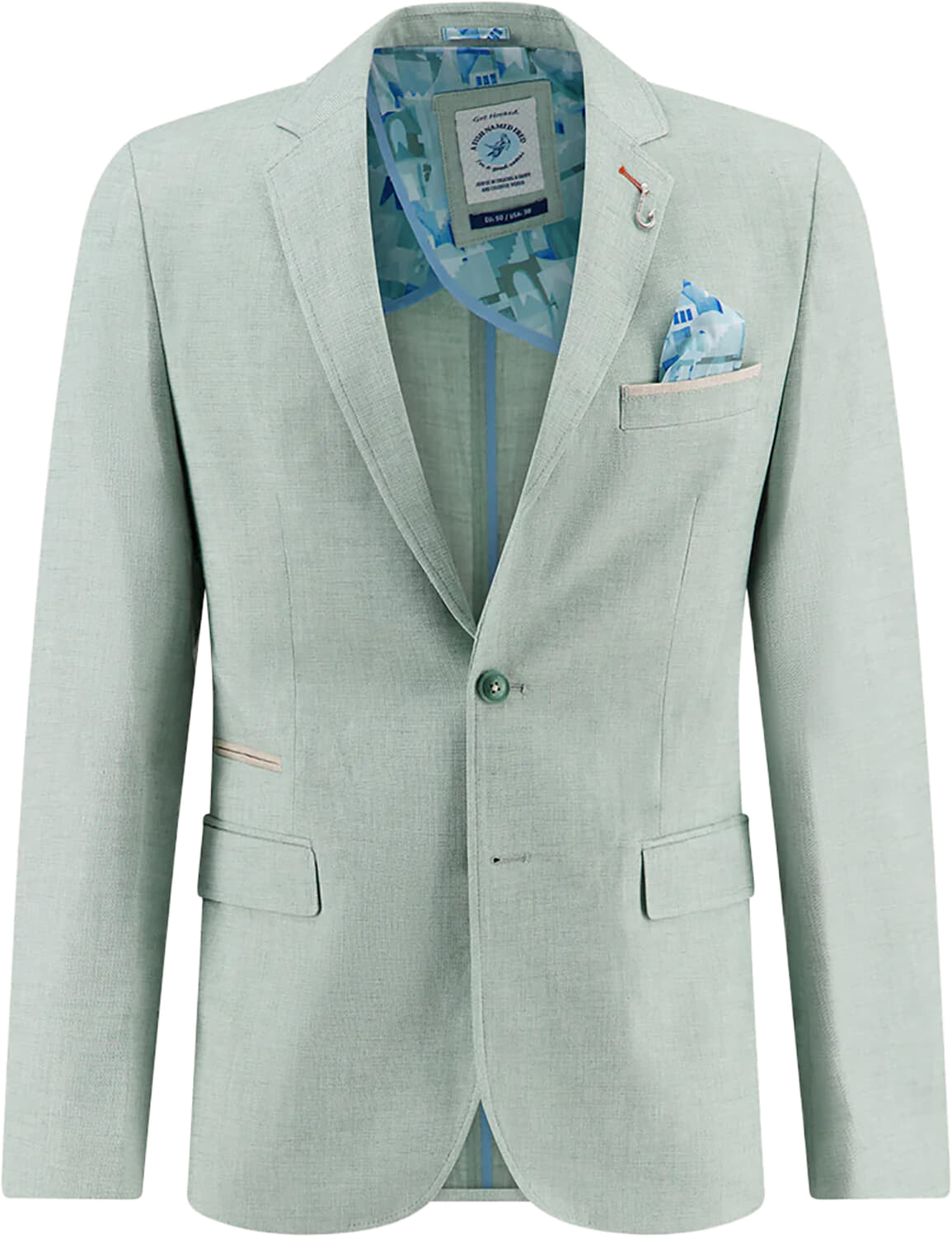 A Fish Named Fred Blazer Groen