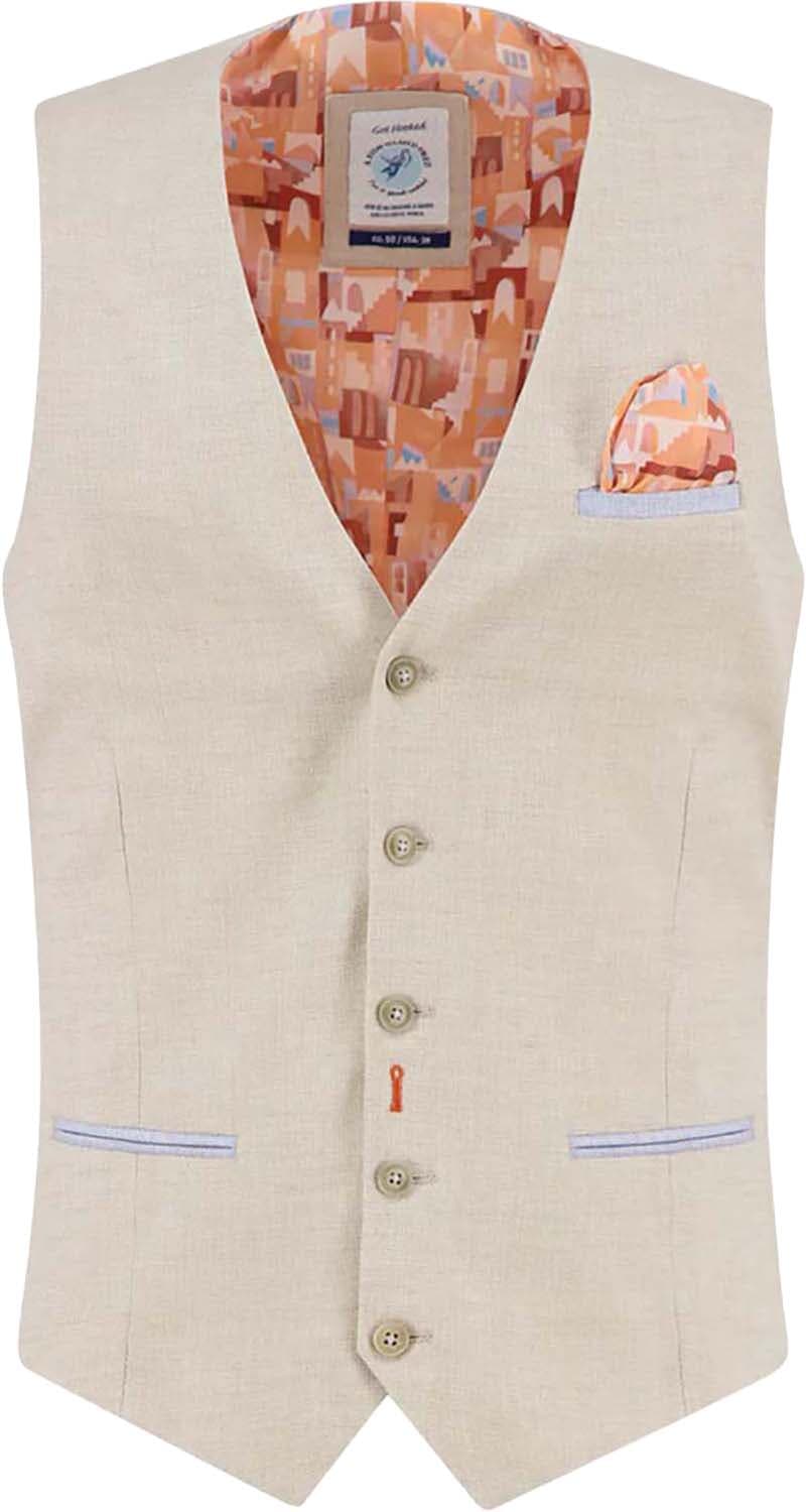 A Fish Named Fred Gilet Pique Kaki