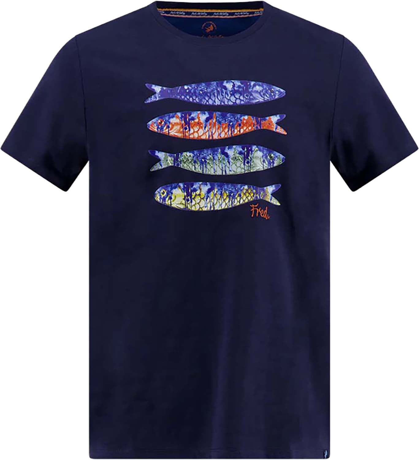 A Fish Named Fred T-Shirt Navy