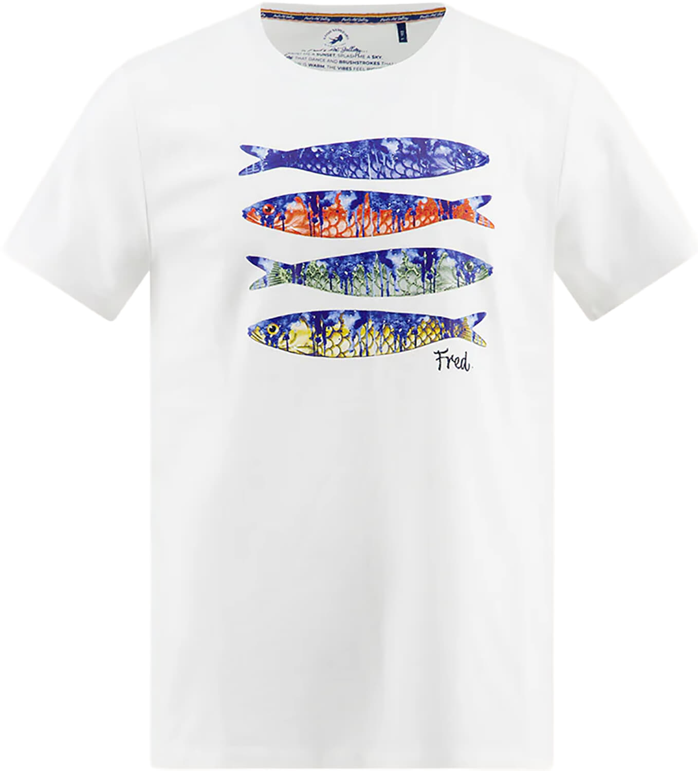 A Fish Named Fred T-Shirt Wit