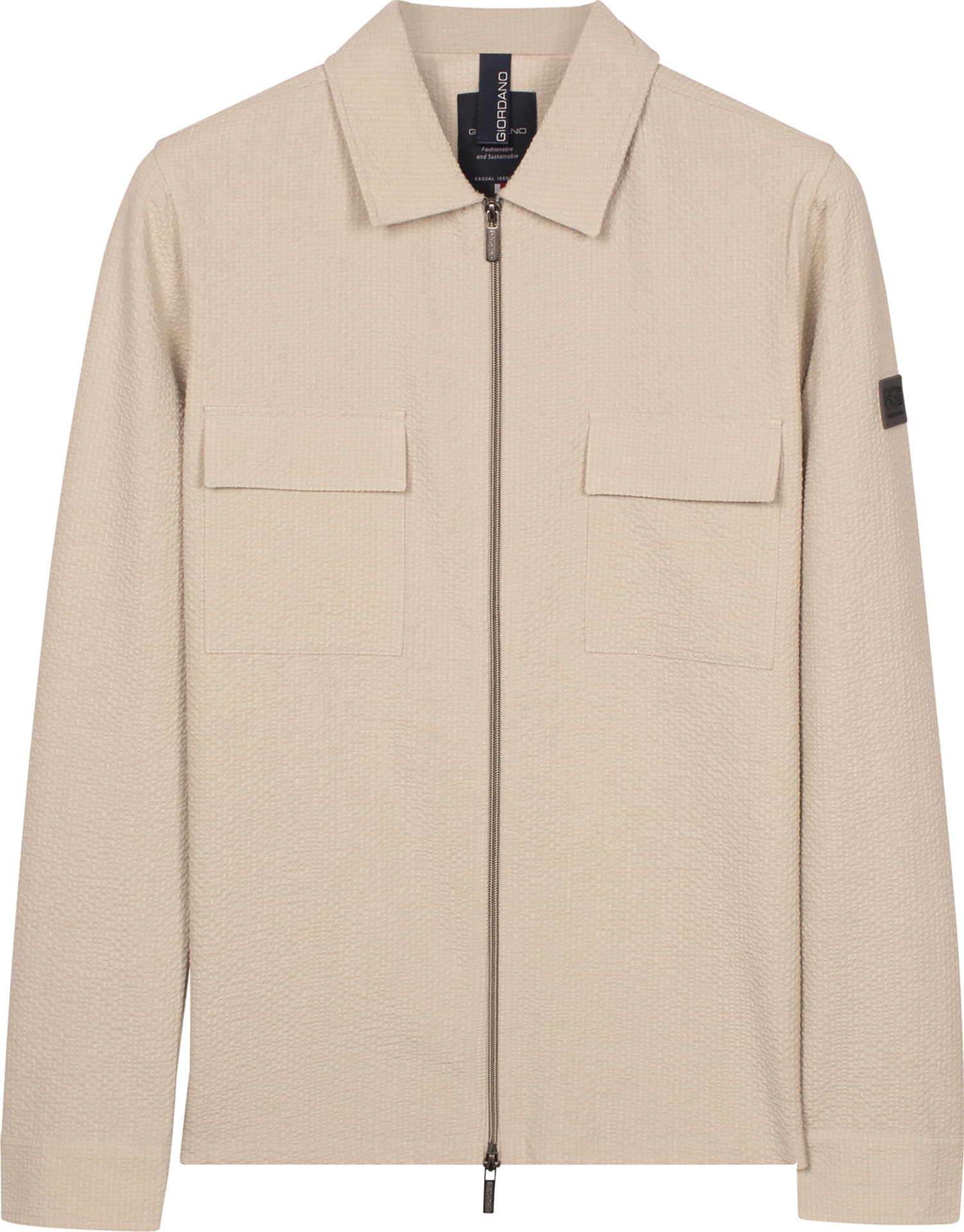 Giordano Overshirt Bruin