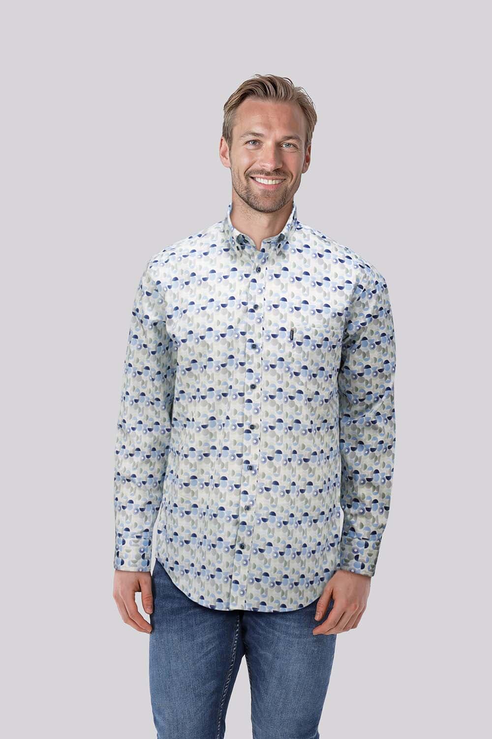 Giordano Overhemd Ivy  Groen