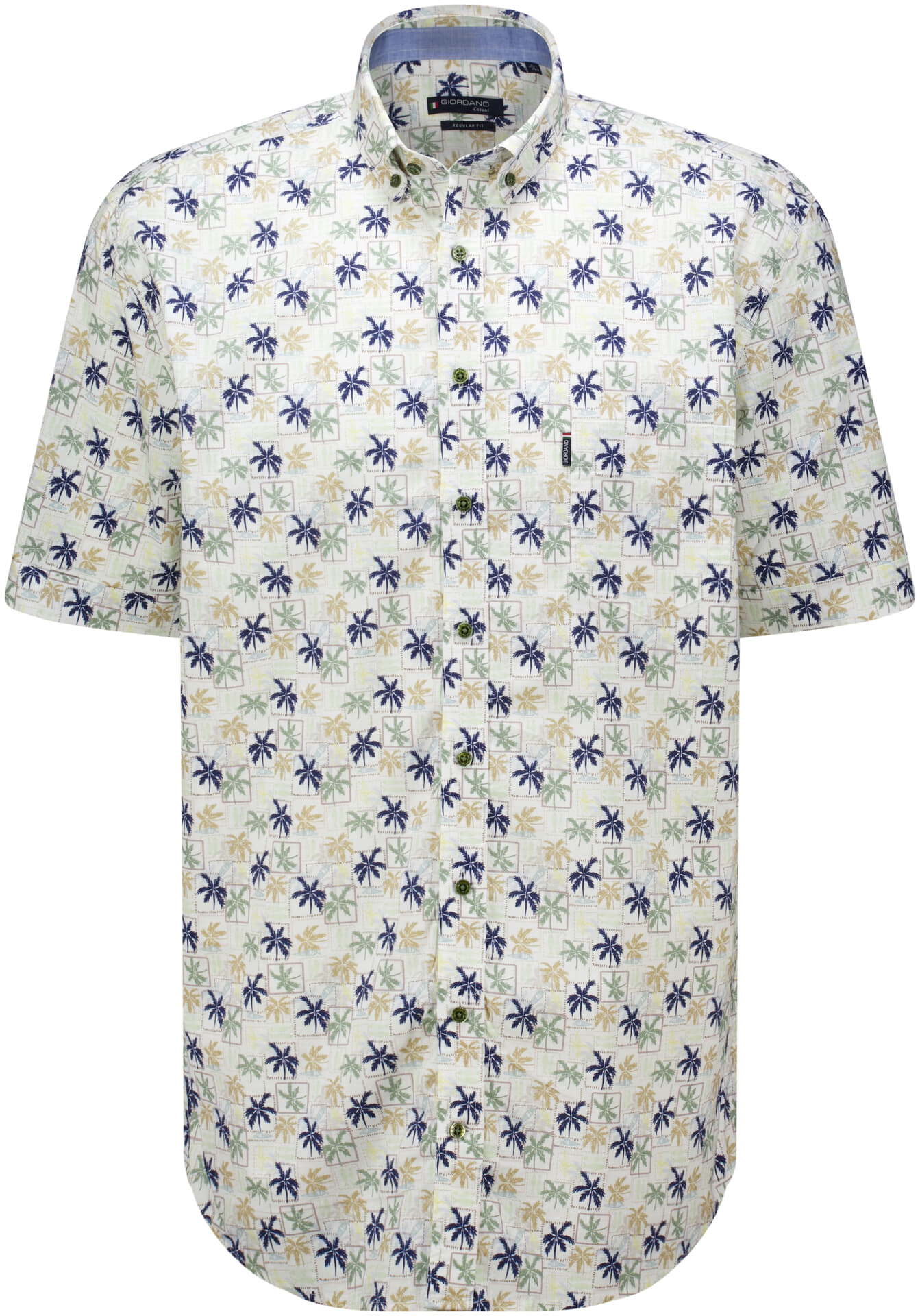 Giordano Overhemd League  Groen