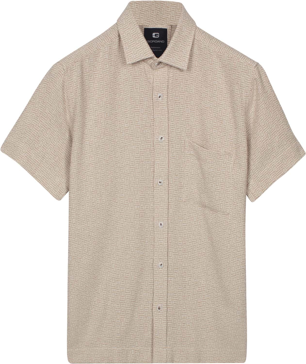 Giordano Overhemd Puglia  Kaki