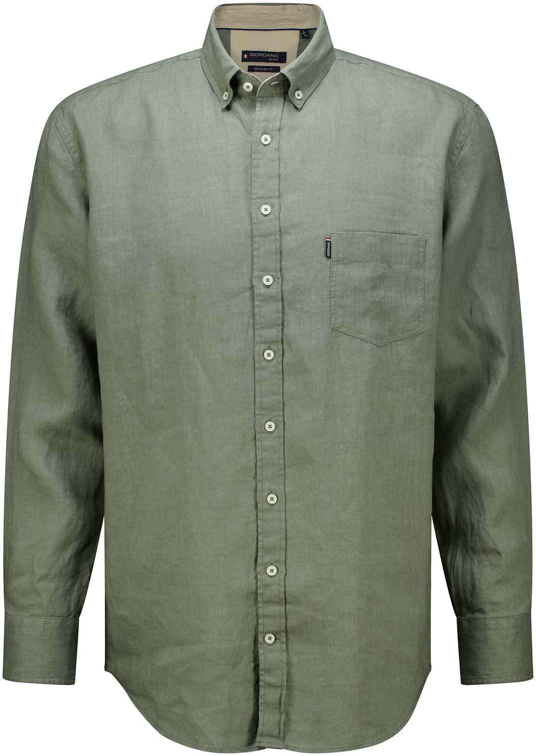 Giordano Overhemd Ivy  Groen