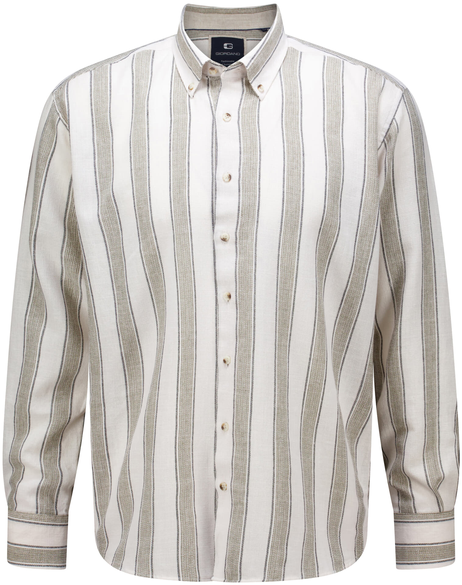 Giordano Overhemd Loretto  Bruin