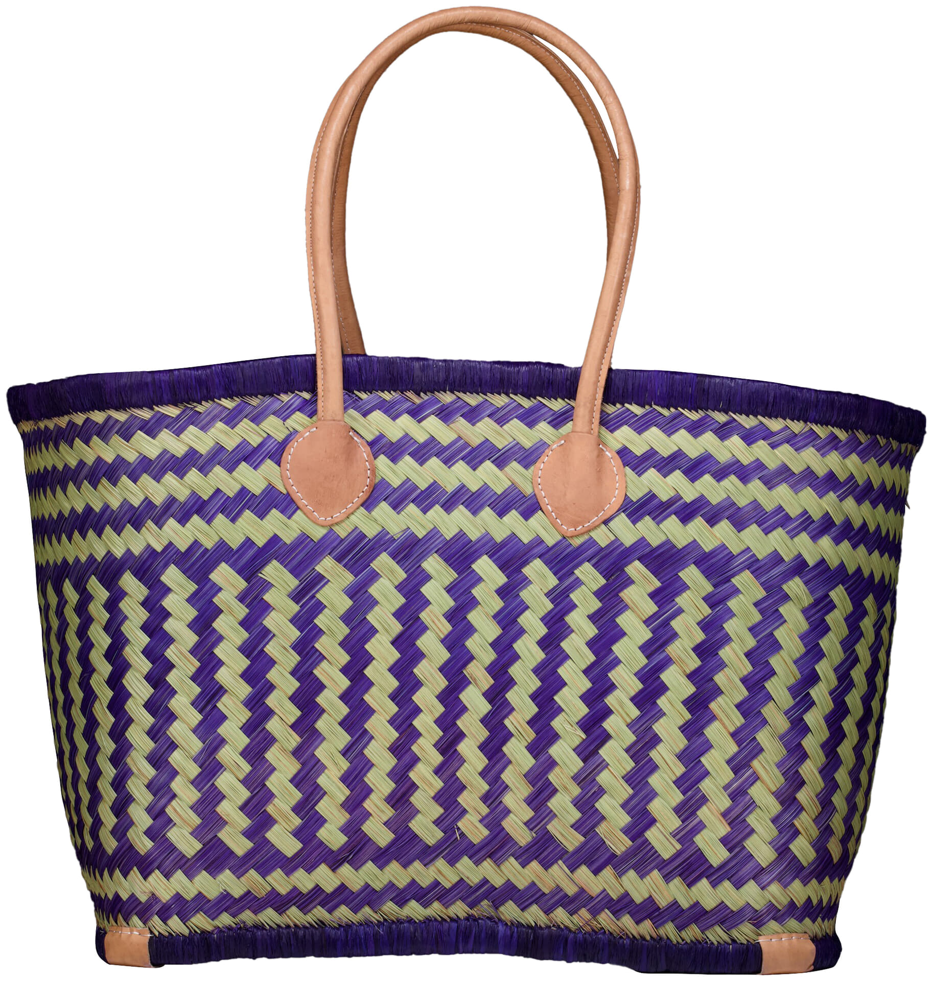 Bomont Rieten Mand Blauw