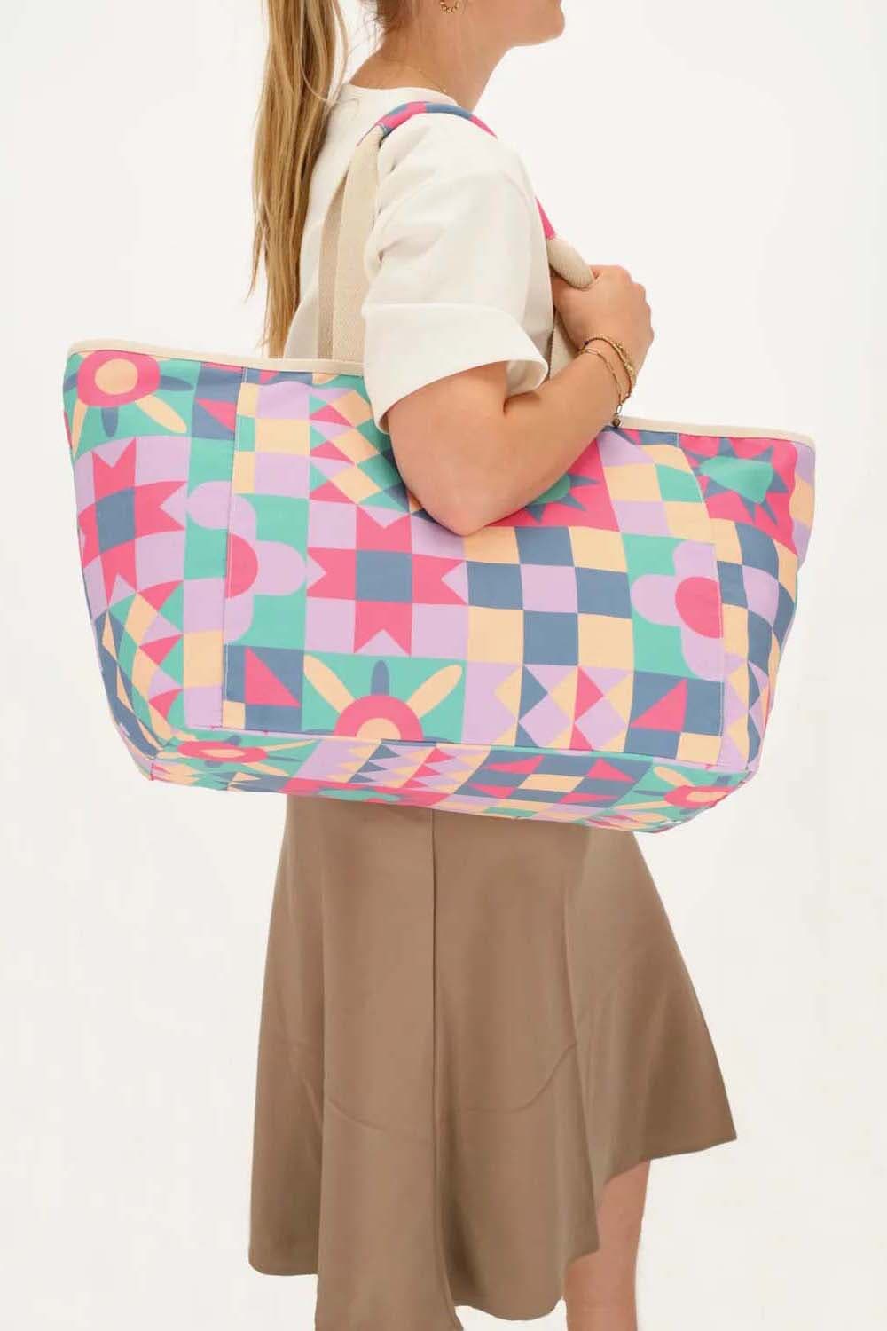 Bomont Strandtas 35*65*24 cm Multi