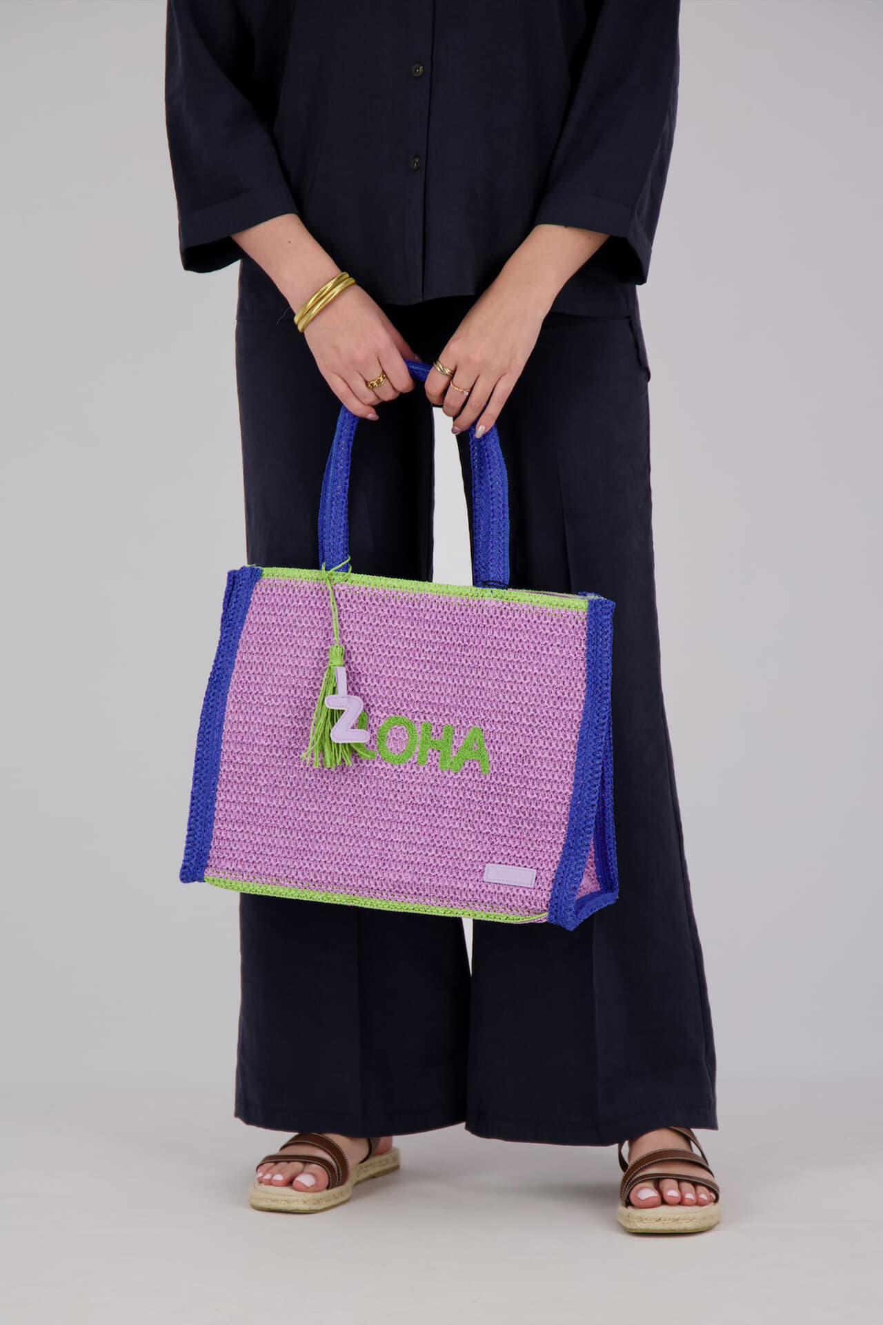 Bomont Tas shopper 33*42*20 cm Lila