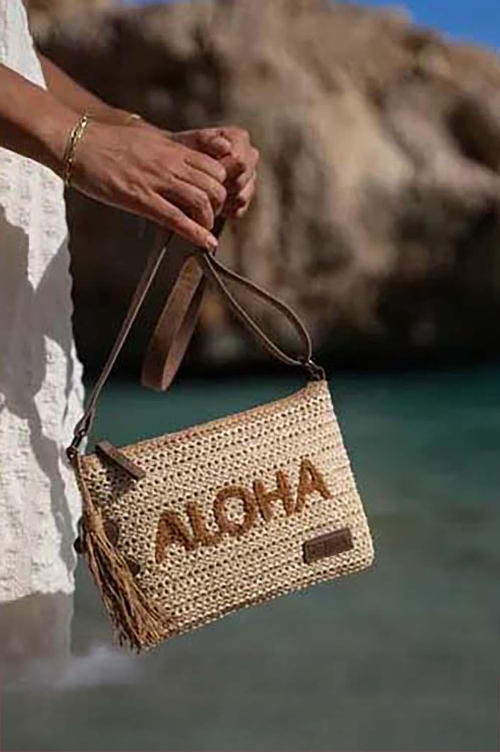 Bomont tas crossbody Beige