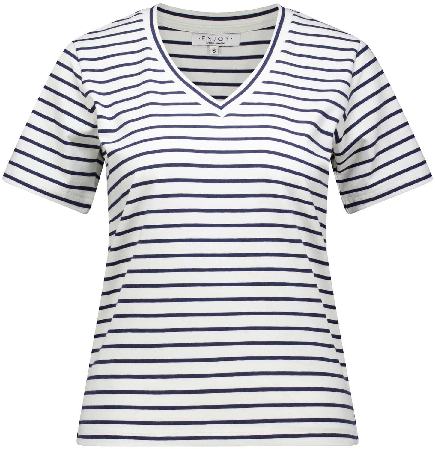 Enjoy T-shirt  Blauw