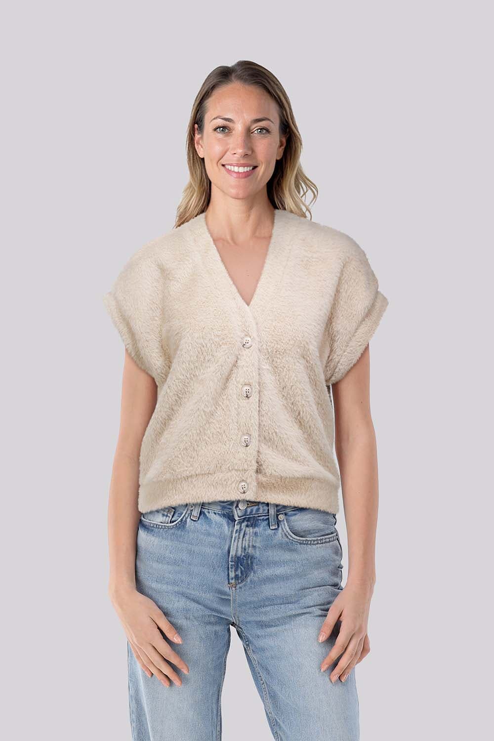 Enjoy Gilet Beige