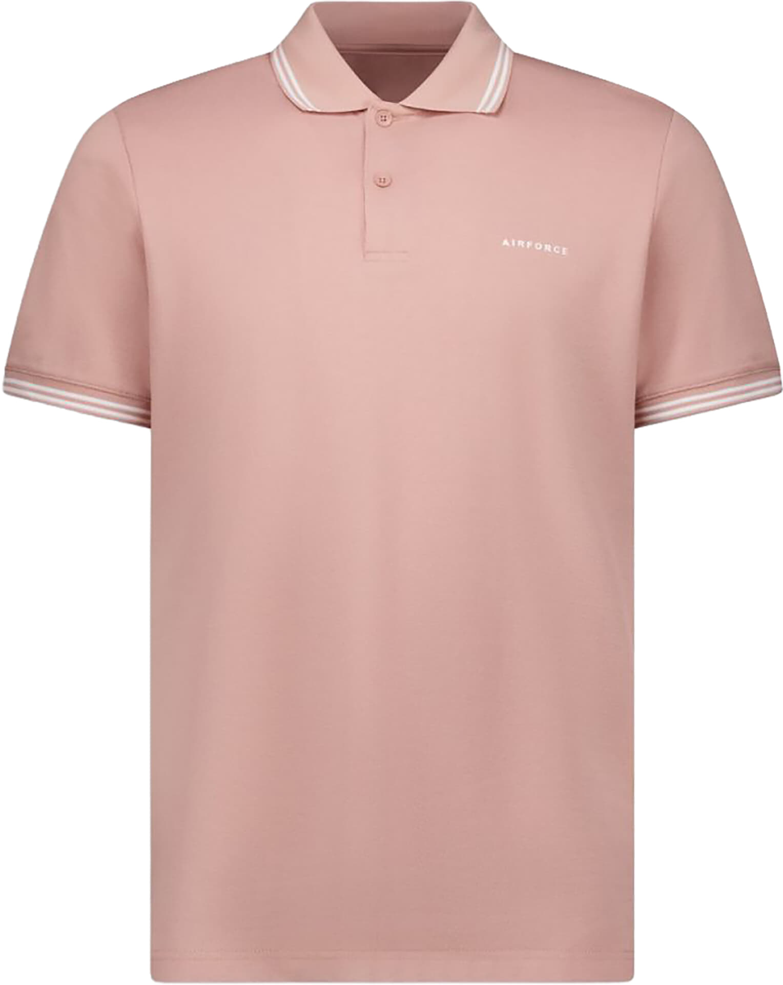 Airforce Polo Double Stripe Roze