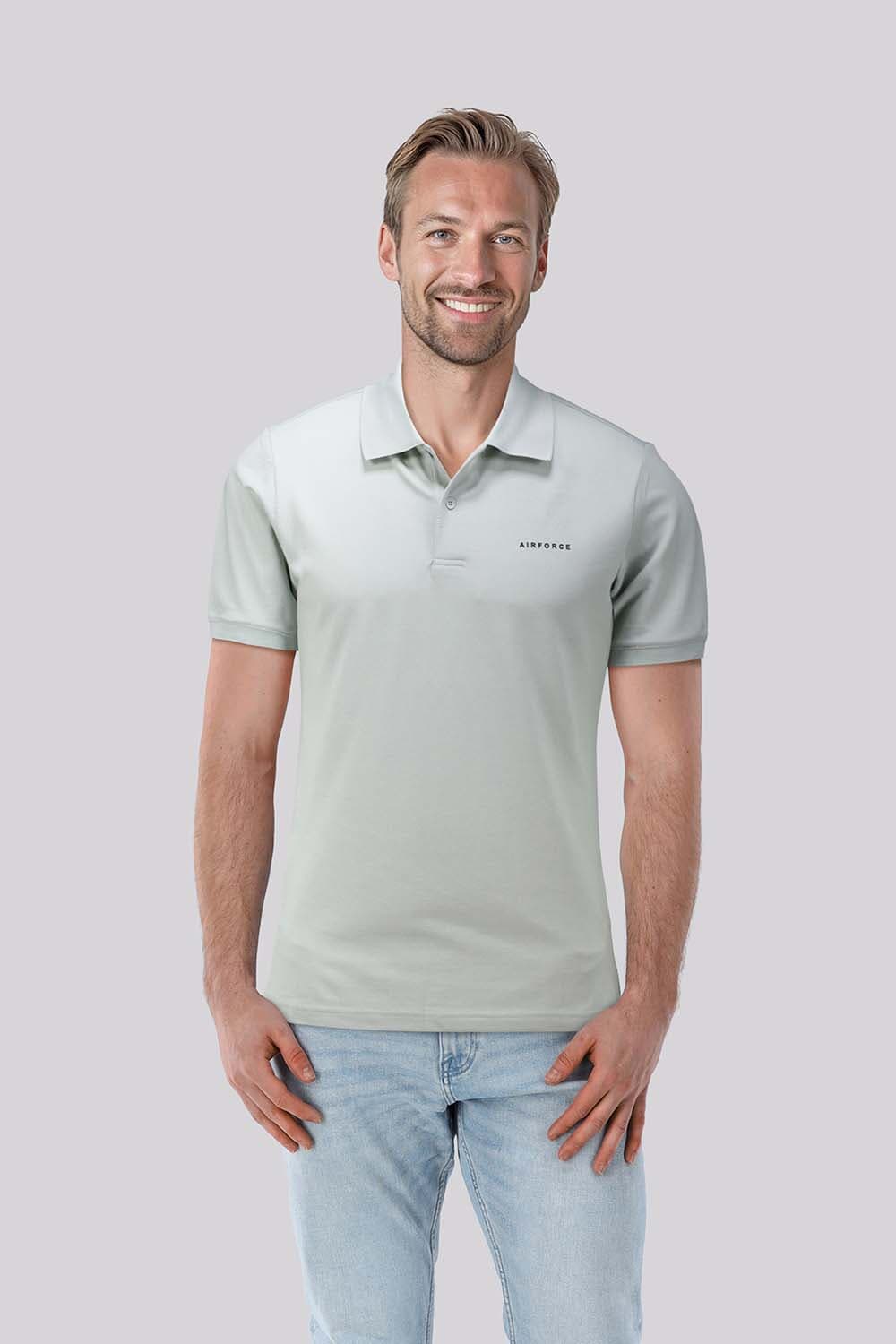 Airforce Polo Grijs