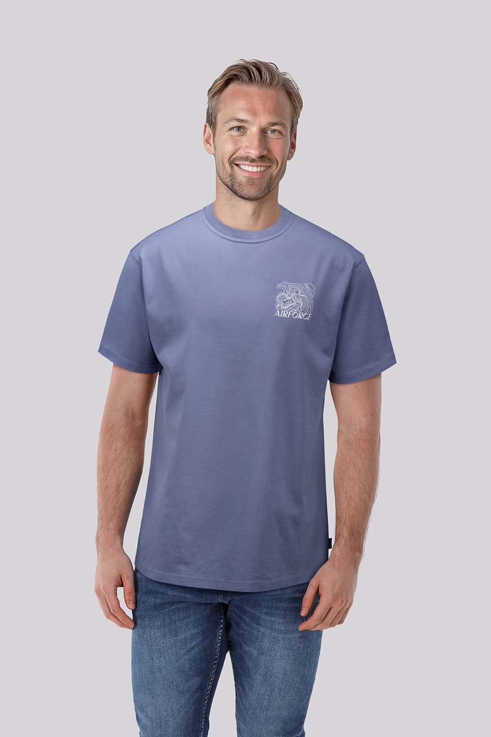 Airforce T-shirt Altitude Blauw