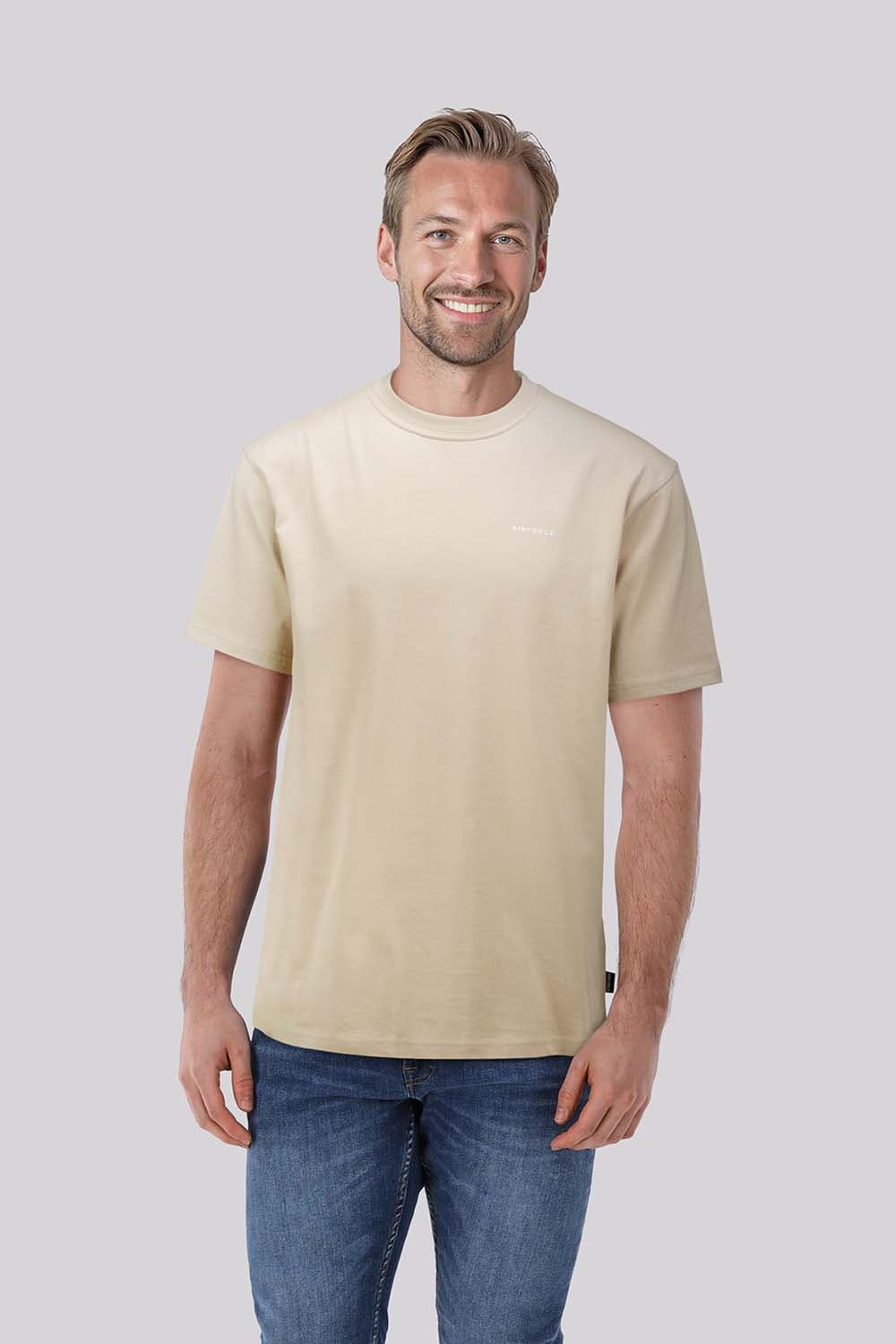 Airforce T-shirt Basic Kaki