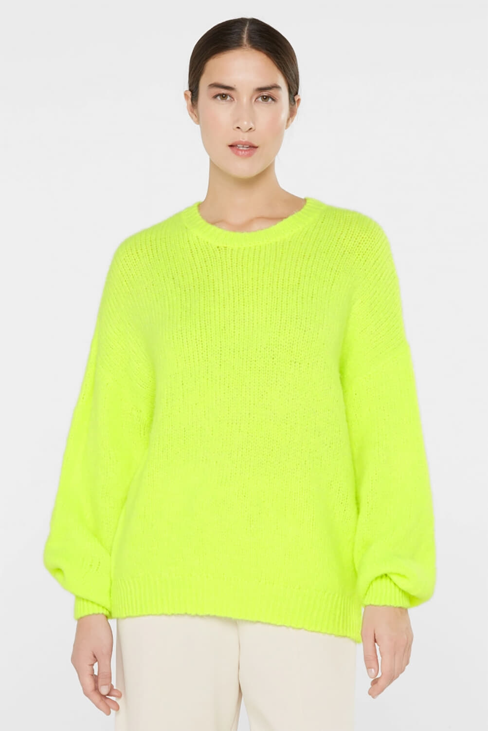 Senses The Label Pullover Lime