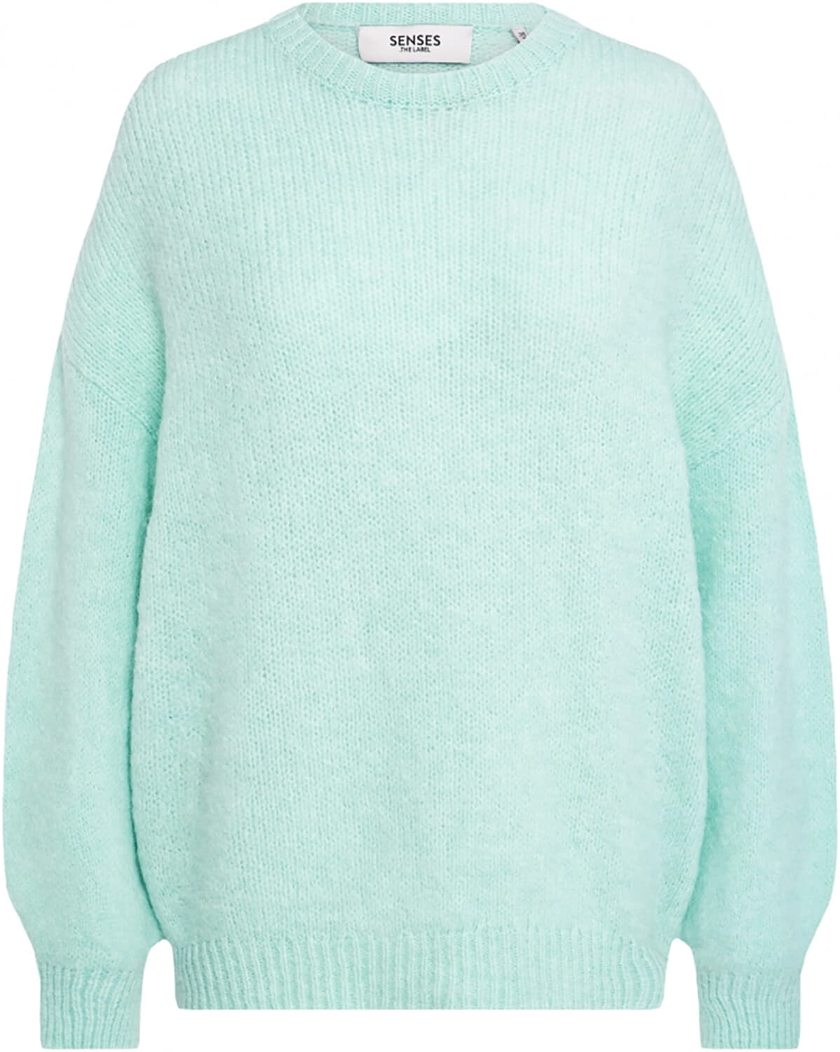Senses The Label Pullover Aqua