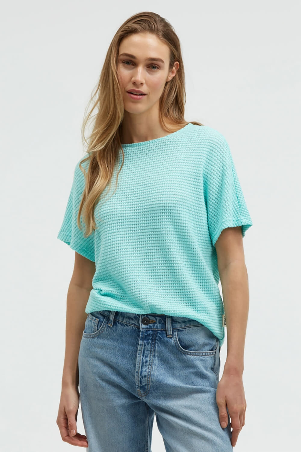 Senses The Label Top Aqua