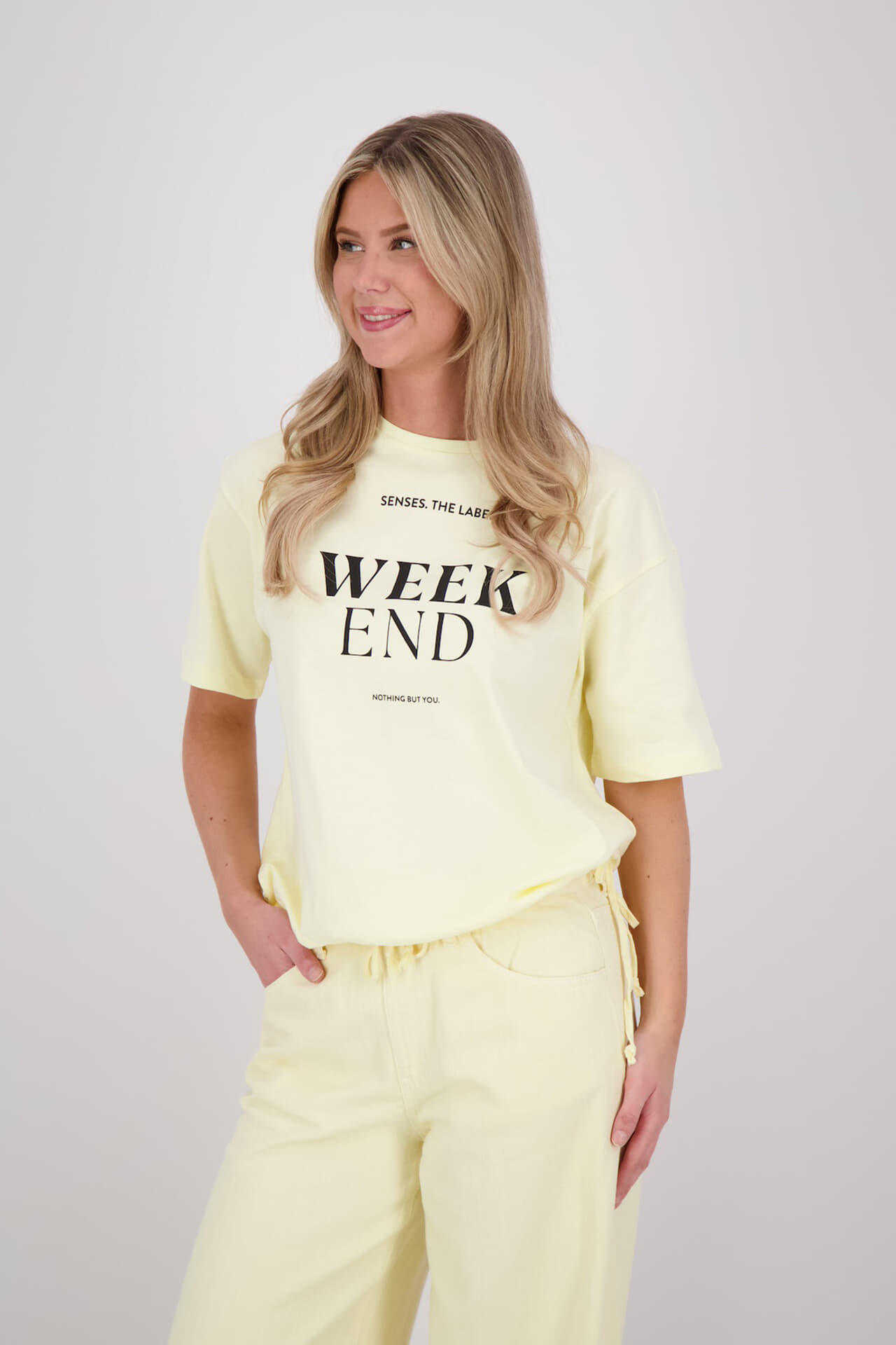 Senses The Label Top Geel