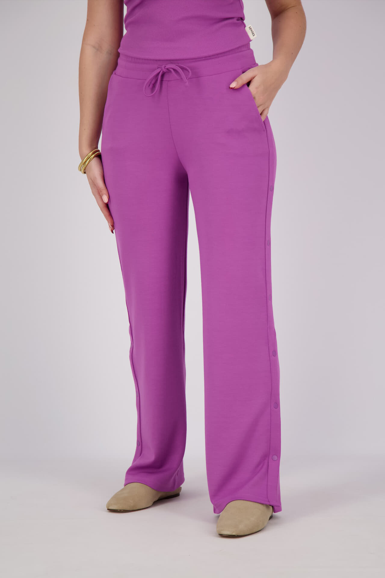 Senses The Label Broek Paars