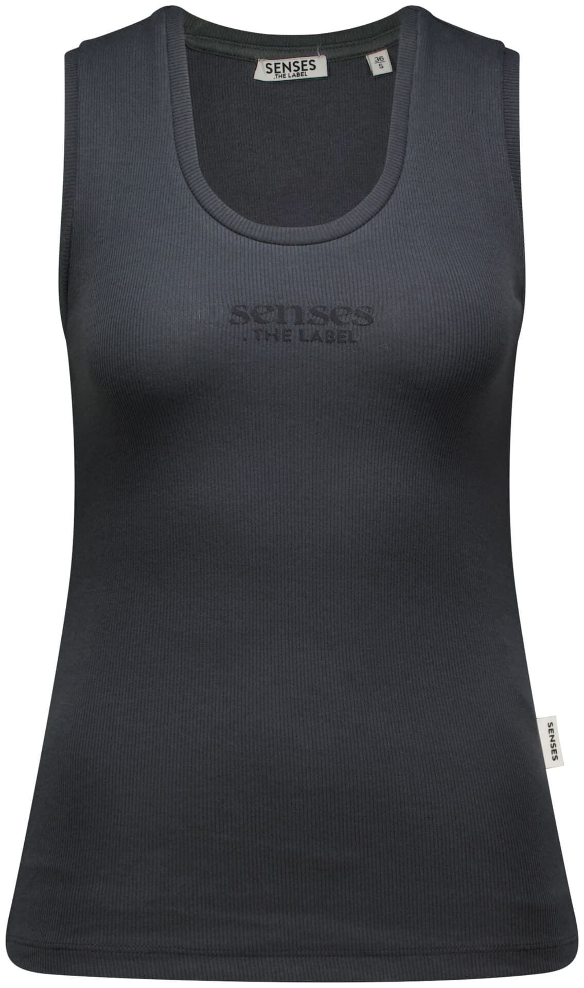 Senses The Label Top Grijs