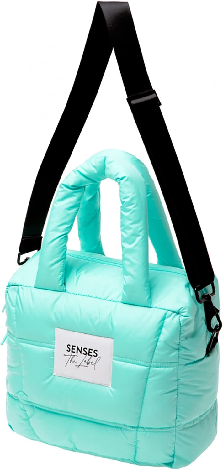  Crossbody Puffer Aqua
