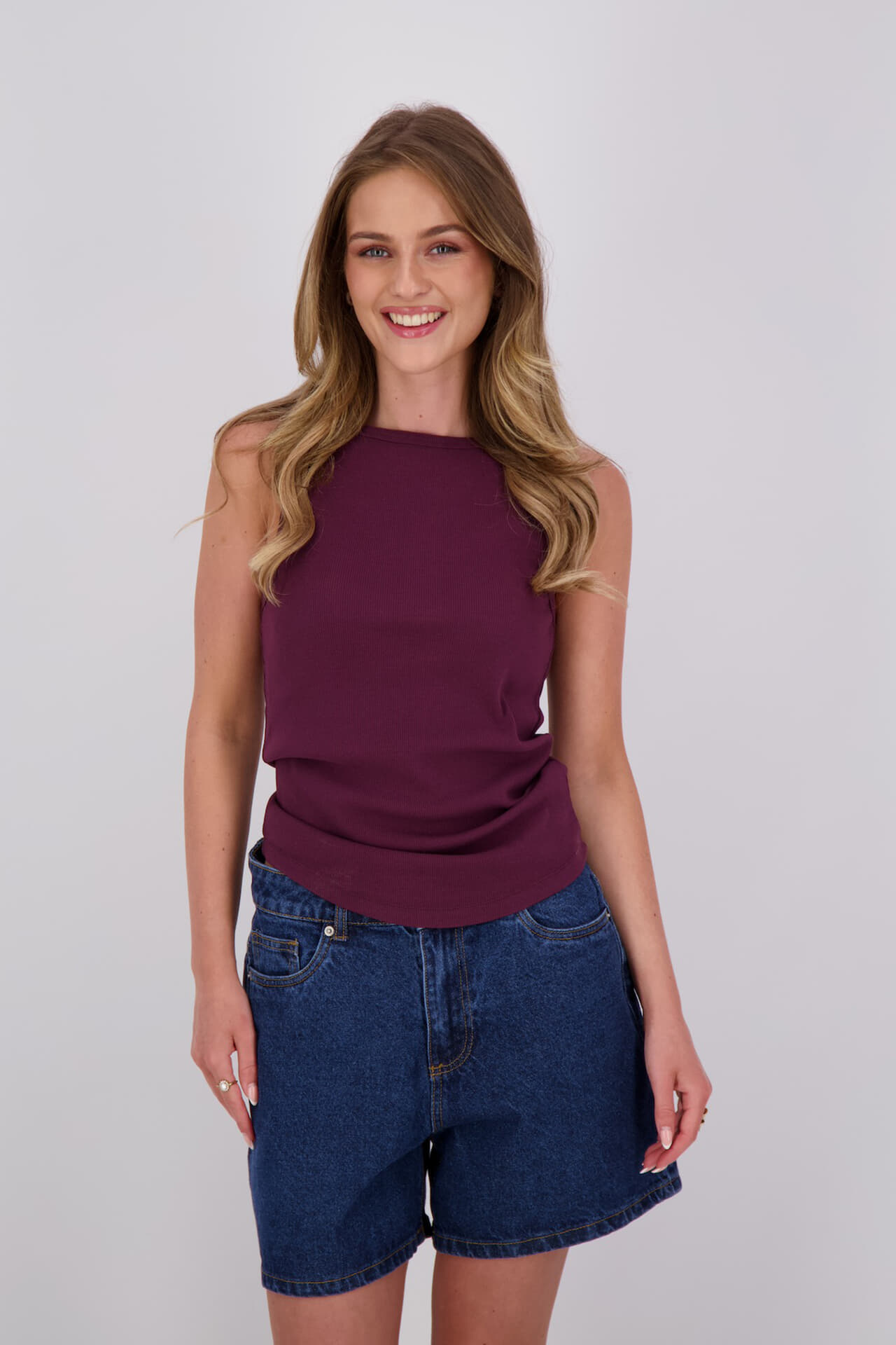 Catwalk Junkie Top Bordeaux Rood
