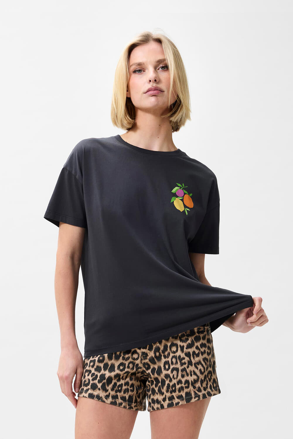 Catwalk Junkie T-shirt  Grijs