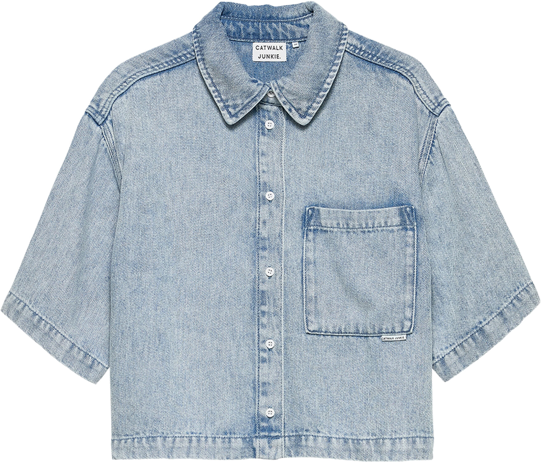 Catwalk Junkie Blouse Denim Navy