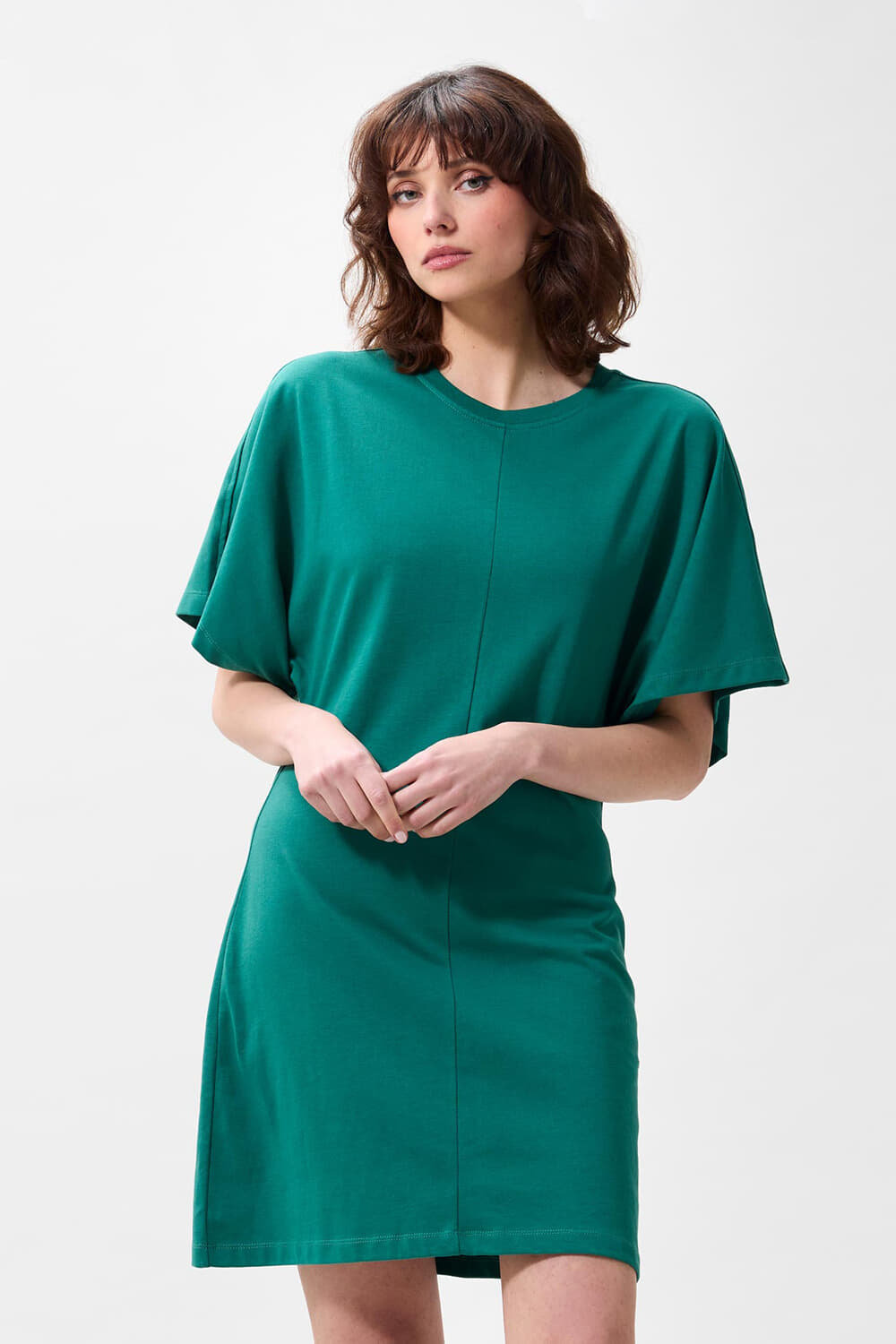 Catwalk Junkie Jurk Relaxed fit Groen