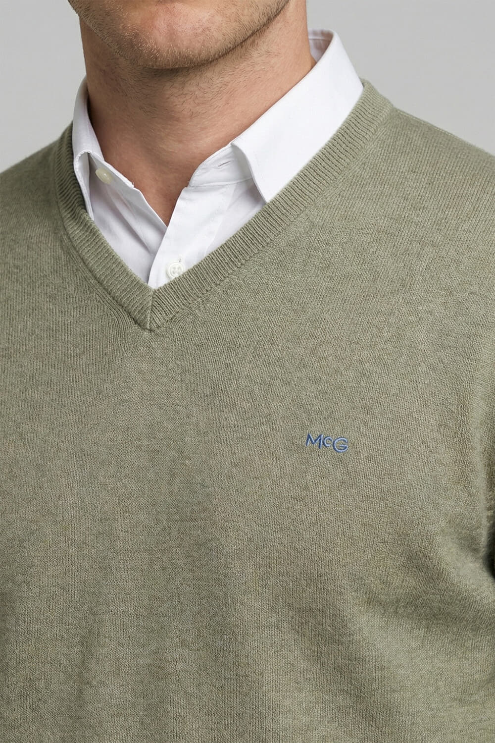McGregor Trui v-neck Groen