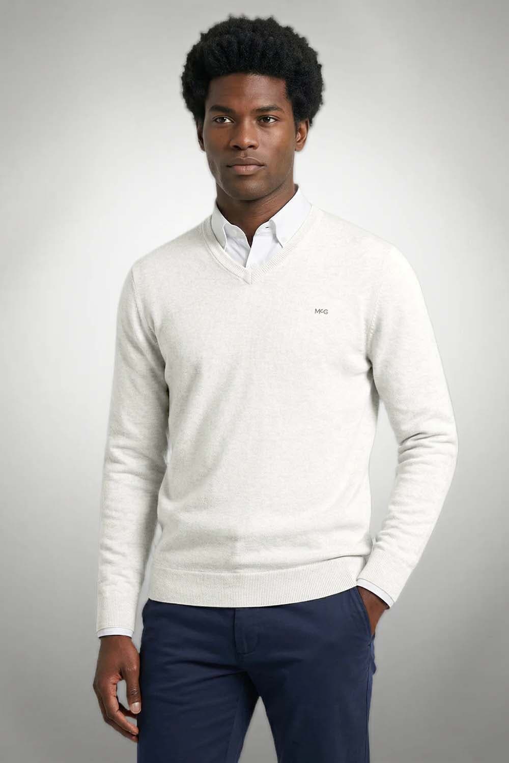 McGregor Trui v-neck Wit
