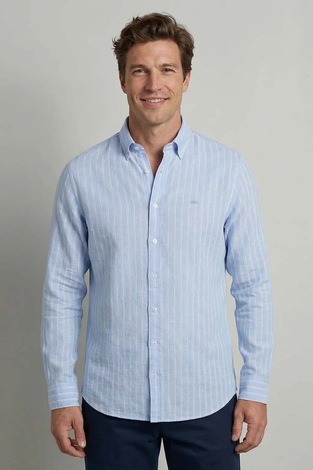 McGregor Overhemd Blauw